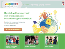 Tablet Screenshot of kita-mobile.de